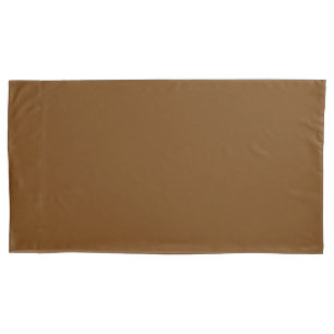 Choco Brown Farbe leicht anpassen Kissenbezug