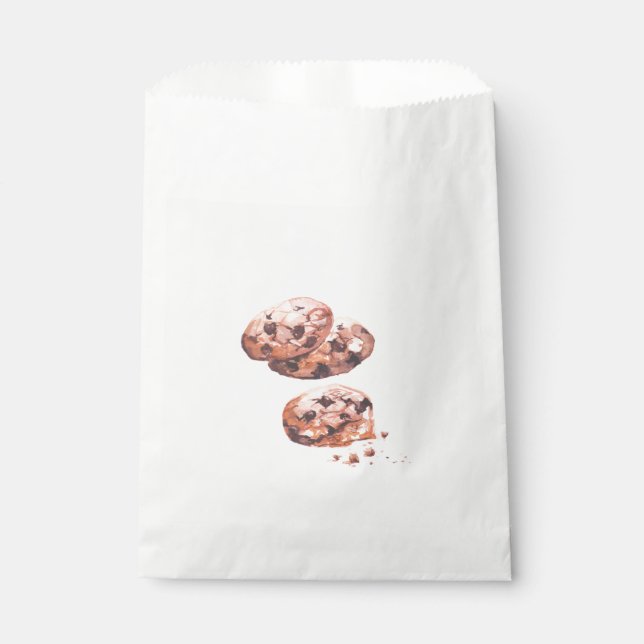 Choco Cookies Gastgeschenk Tasche Geschenktütchen (Vorderseite)