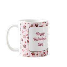 Choco Heart Anpassbare Tasse