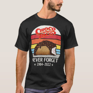 Choco Taco Vergessen Sie Retro Style FunnyT-Shirt T-Shirt