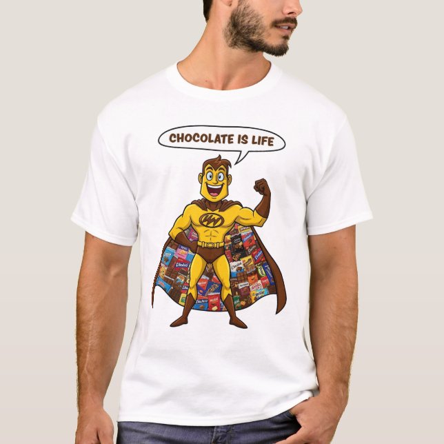 ChocoArtisan: Mit Liebe Handwerklich Gefertigt T-Shirt (Vorderseite)