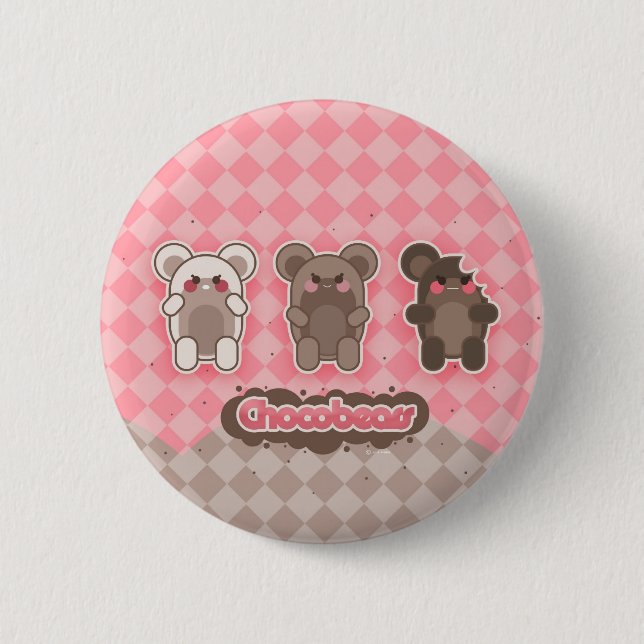 chocobears neuer Knopf Button (Vorderseite)