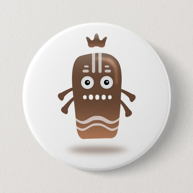 ChocoChobo-Knopf Button (Vorderseite)