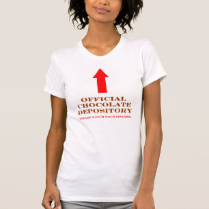Chocoholic Schokoladen-Liebhaber lustig T-Shirt