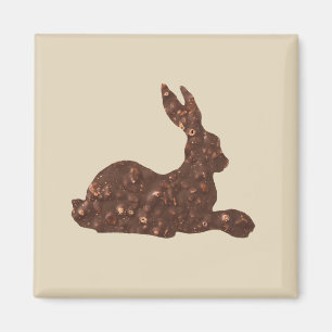 Chocolat, Aimant de lapin de Pâques