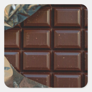 Chocolat Barre de bonbons Stickers de nourriture