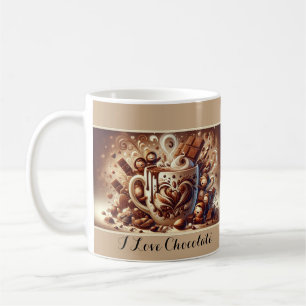 Chocolat Chaud Whimsical Wonderland Mug Art