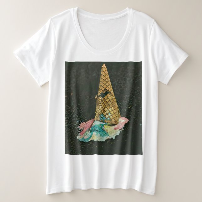 Chocolat glacé amant cadeau (Design devant)