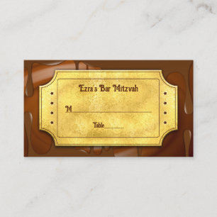 Chocolat Golden Ticket Bar ou Bat mitzvah