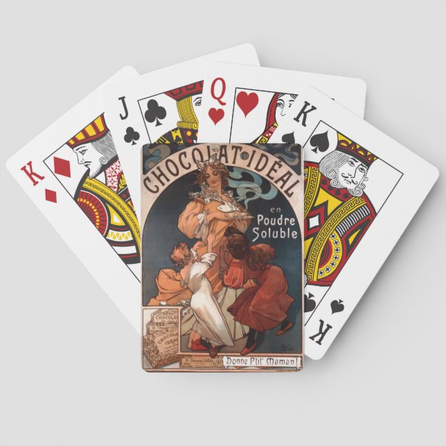 Chocolat Ideal Spielkarten (Rückseite)