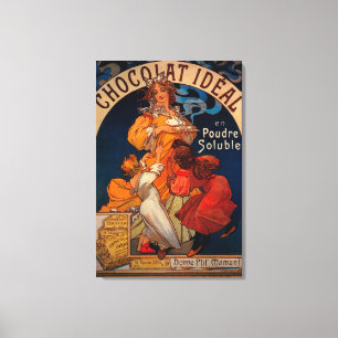 Chocolat ideales Vintages PosterEurope Leinwanddruck