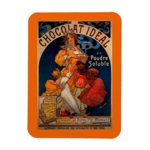 Chocolat ideales Vintages PosterEurope Magnet
