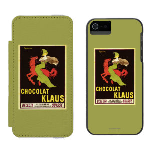 Chocolat Klaus Werbeplakat Incipio Watson™ iPhone 5 Geldbörsen Hülle