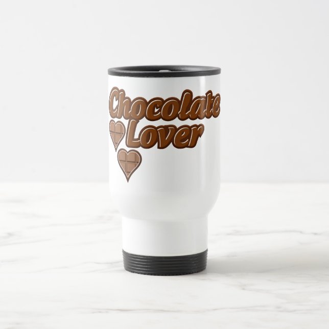 Chocolat Lover tasse - choisir style et couleur (Centre)