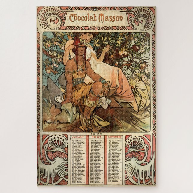 Chocolat Masson von Alphonse Mucha (Vertikal)