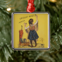 Chocolat Menier Little Girl Wall