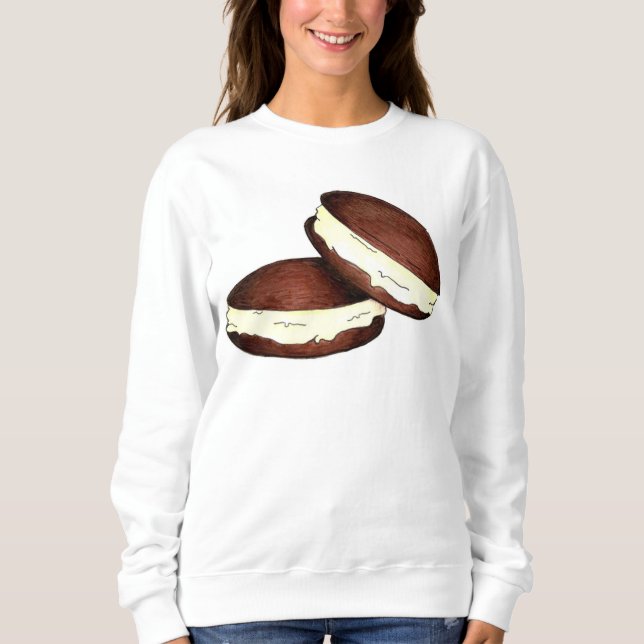 Chocolat PA Dutch Whoopie Pie Pies Sweatshirt (Devant)