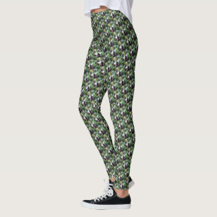 Chocolat Siamese Chat Twins, Leggings