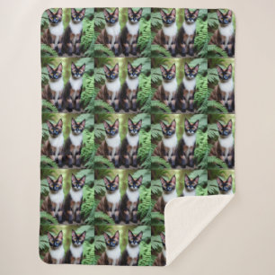 Chocolat Siamese Twins, Grande couverture Sherpa