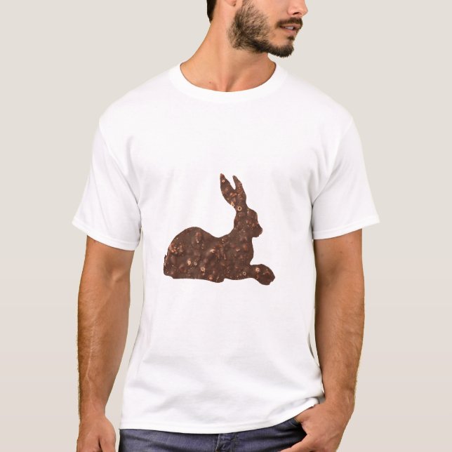 Chocolat, T-shirt lapin de Pâques (Devant)