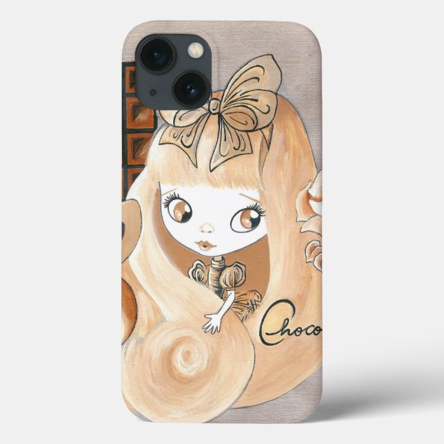 Chocolate Candy And Bunny And Girl Case-Mate iPhone Hülle (Rückseite)