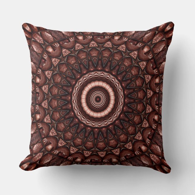 Chocolate Candy Holiday Throw Pillow Kissen (Vorderseite)