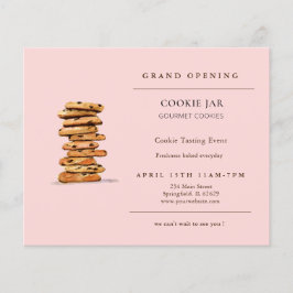Chocolate Chip Bakery Grand Opening Flyer