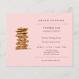 Chocolate Chip Bakery Grand Opening Flyer