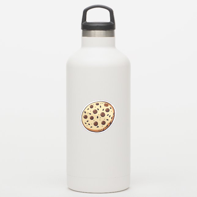 Chocolate Chip Cookie Aufkleber (Wassserflasche)