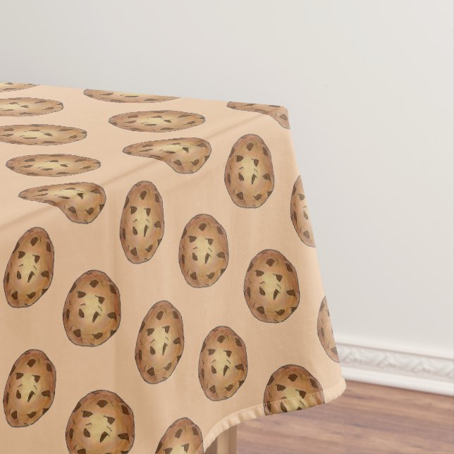 Chocolate Chip Cookie Bakery Food Dessert Sweet Tischdecke (Beispiel)