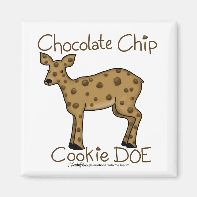 Chocolate Chip Cookie Doe Magnet (Vorne)