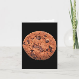 Chocolate Chip Cookie Halloween Weihnachten Thanks Karte