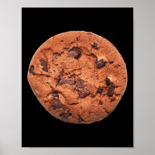 Chocolate Chip Cookie Halloween Weihnachten Thanks Poster