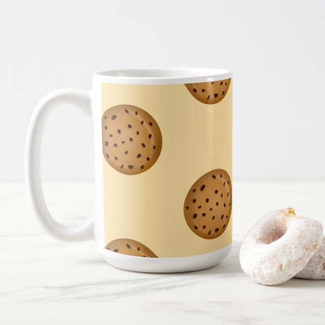 Chocolate Chip Cookie  Kaffeetasse (Mit Donut)