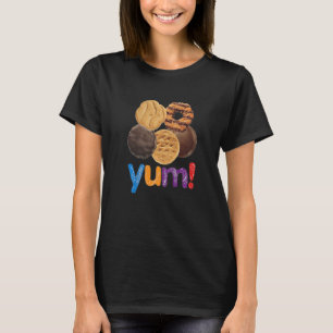 Chocolate Chip Cookie Matching Halloween Kostüm T-Shirt