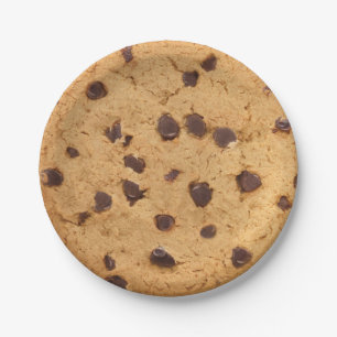 Chocolate Chip Cookie Pappteller