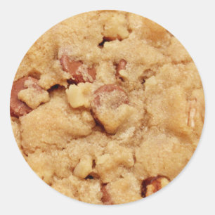 Chocolate Chip Cookie Runder Aufkleber
