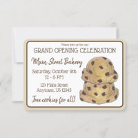 Chocolate Chip Cookie Teig Bäckerei Grand Opening