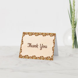 Chocolate Chip Cookie Thank You Card | Sweet Baby Dankeskarte