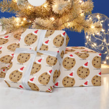 Chocolate Chip Cookie Weihnachtsmannmützen Weihnac
