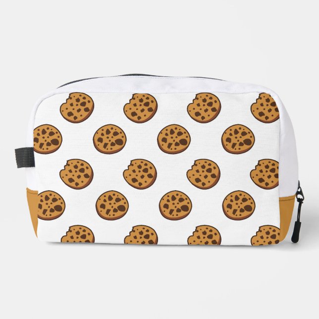 chocolate chip cookies waschbeutel (Vorderseite)