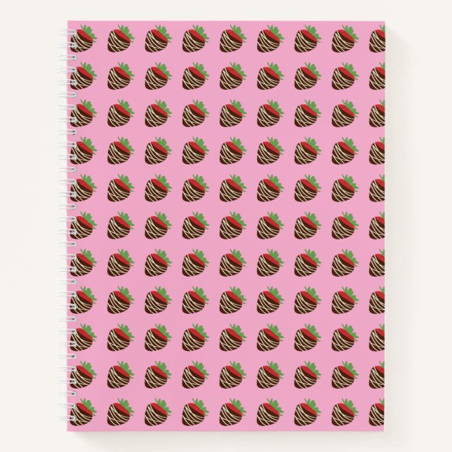 Chocolate-Covered Strawberry Notizbuch (Vorderseite)