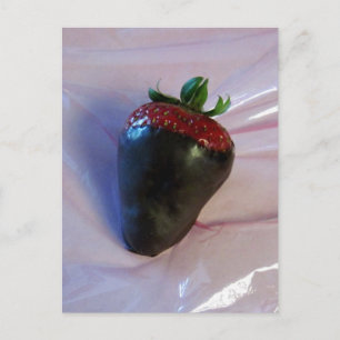 Chocolate Covered Strawberry Postkarte