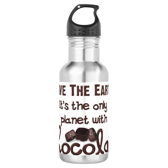 Chocolate Delight Edelstahlflasche (Vorderseite)