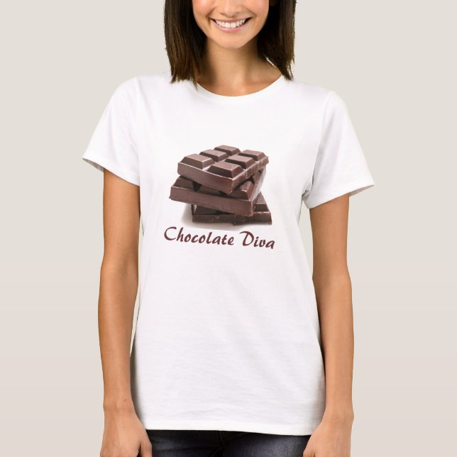Chocolate Diva T-Shirt (Vorderseite)