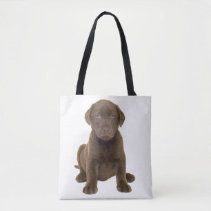 Chocolate-Lab-Welpe Tasche