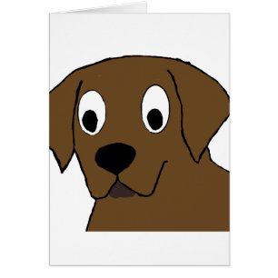 chocolate labrador cartoon