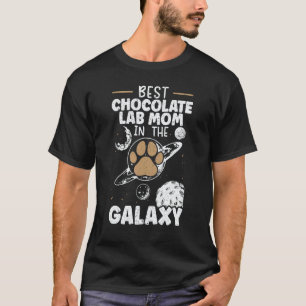 Chocolate-Labrador-Hundemutter Retriever Lab Hund T-Shirt