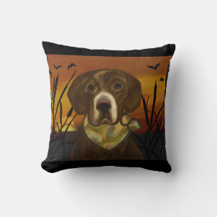 CHOCOLATE LABRADOR RETRIEVER KISSEN
