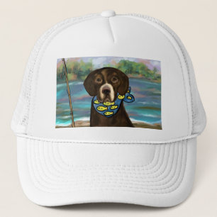 Chocolate-Labrador Retriever Truckerkappe